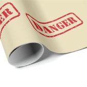 Zombie Apocalypse Birthday | Halloween Biohazard ラッピングペーパー (ロールコーナー)