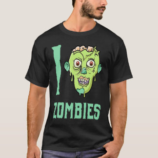 Zombie Apocalypse  I Heart Zombies Tシャツ
