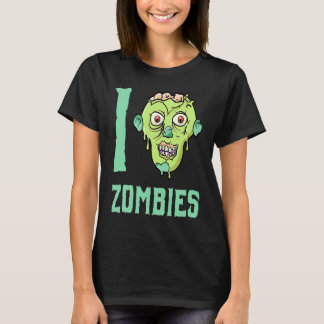 Zombie Apocalypse  I Heart Zombies Tシャツ