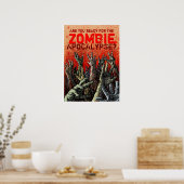 Zombie Apocalypse poster ポスター (キッチン)