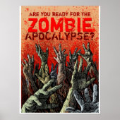 Zombie Apocalypse poster ポスター (正面)
