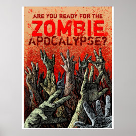 Zombie Apocalypse poster ポスター