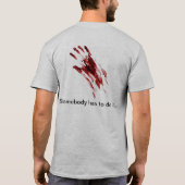 Zombie Apocalypse Response Team Tシャツ (裏面)