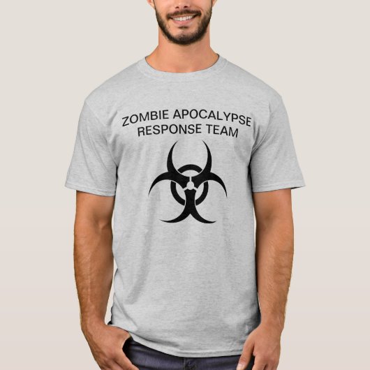 Zombie Apocalypse Response Team Tシャツ (正面)