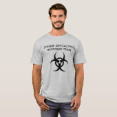 Zombie Apocalypse Response Team Tシャツ (正面フル)