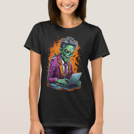 Zombie at the Cubicle |ハロウィーン Tシャツ