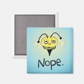 Zombie Bee/Zom-BEE - 与え Me  NOPE. マグネット (正面/裏面)