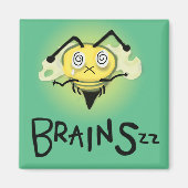 Zombie Bee/Zom-BEE - BRAINS マグネット (正面)