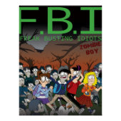 Zombie Boy Cover Poster ポスター (正面)