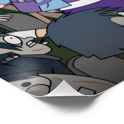 Zombie Boy Cover Poster ポスター (コーナー)