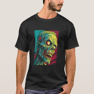 Zombie by Haunted Horror Halloween 9 Tシャツ