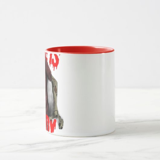 Zombie Candy Hunt Mug – Halloween Edition マグカップ (中央)