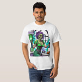 Zombie Chef:料理アップ不気味キットの喜び Tシャツ (正面フル)