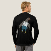 Zombie Chicken トライブレンドＴシャツ (背面全体)