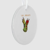 Zombie Couple Till Death Do Us Part Classic Style オーナメント (正面)