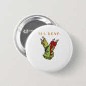 Zombie Couple Till Death Do Us Part Classic Style 缶バッジ (正面&裏面)