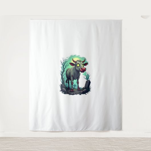 Zombie Cow Apocalypse タペストリー (正面)