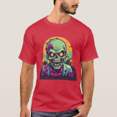 zombie creepy friends tシャツ (正面)