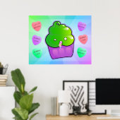 Zombie Cupcake ポスター (ホームオフィス)