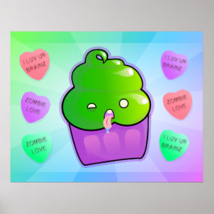 Zombie Cupcake ポスター