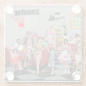 Zombie Diner ガラスコースター (裏面)