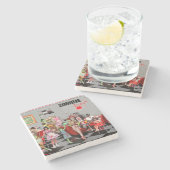 Zombie Diner ストーンコースター (横)