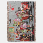 Zombie Diner スローブランケット (正面縦)