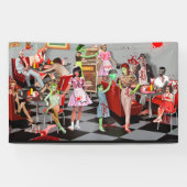 Zombie Diner 横断幕 (横)