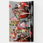 Zombie Diner 横断幕 (縦)