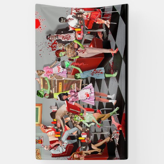 Zombie Diner 横断幕 (縦)