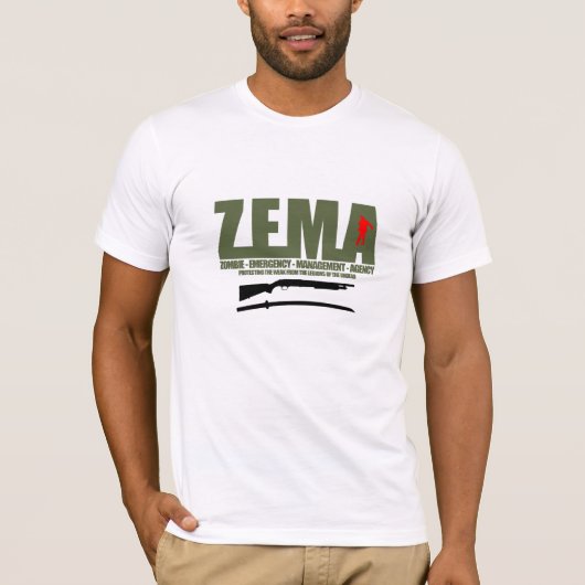 Zombie.Emergency.Management.AgencyのTシャツ Tシャツ (正面)