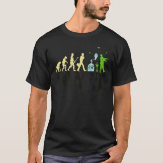 Zombie Evolution Halloween Costume Men Women Tシャツ