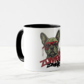 Zombie Frenchie マグカップ (正面左)