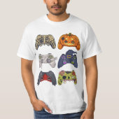 Zombie Gaming Controller Shirt, Spooky Gamer Shirt Tシャツ (正面)