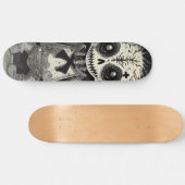 Zombie Geschenk Halloween Horror Kreuz Vodoo スケートボード (横)