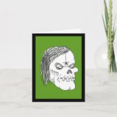 Zombie Ghoul with Bug Get-well Card カード (正面)