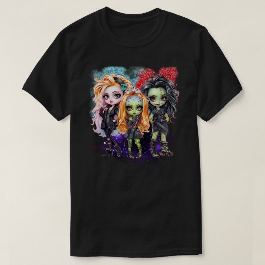 Zombie Girls Tシャツ (デザイン正面)