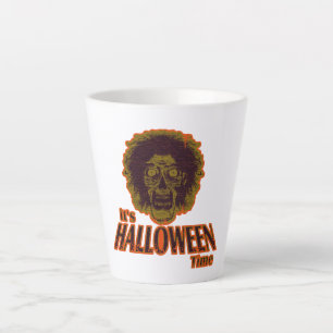 ZOMBIE HEADハロウィーンの時間 カフェラテマグ
