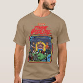 Zombie Horror Creepy Undead boy Tシャツ (正面)