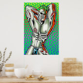 Zombie Hunk ポスター (キッチン)