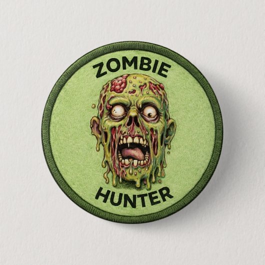 Zombie Hunter 缶バッジ (正面)