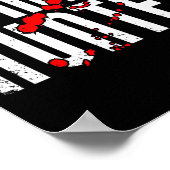 Zombie Hunter _ Halloween Apparel Funny Halloween  ポスター (角)