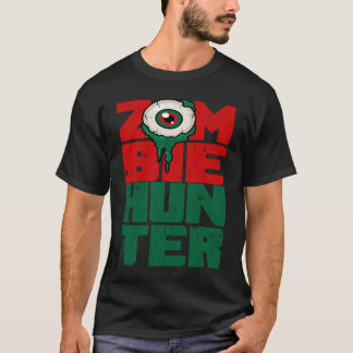 Zombie Hunter Halloween  Cute with an Eye Hunting Tシャツ
