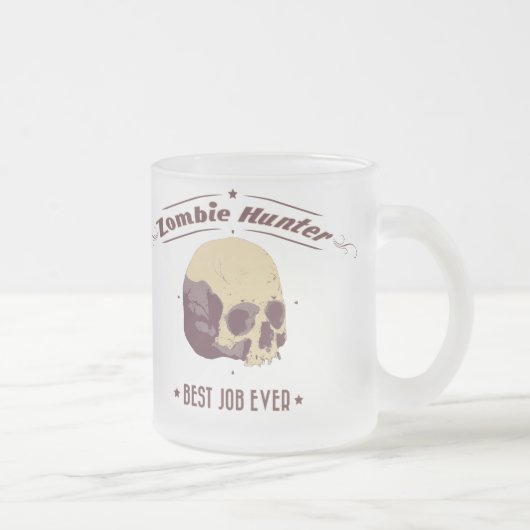 Zombie Hunter Mug フロストグラスマグカップ (右)