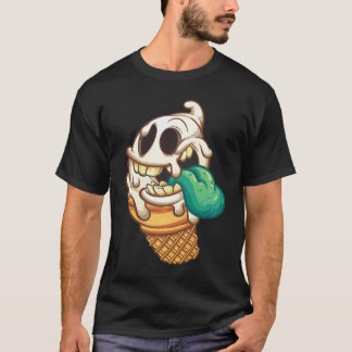 Zombie Ice Cream Truck Monster Tシャツ