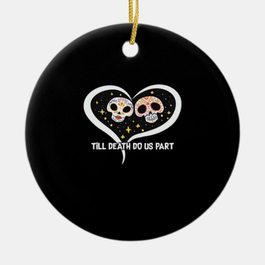 Zombie In Graveyard - Till Death Do Us Part セラミックオーナメント (正面)