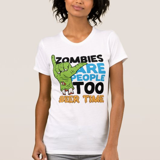 Zombie in the Bar Tシャツ (正面)