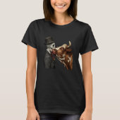 Zombie Kisses Cow Tシャツ (正面)