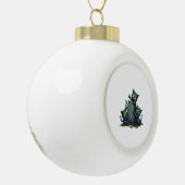 Zombie Kitten Uprising セラミックボールオーナメント (左)