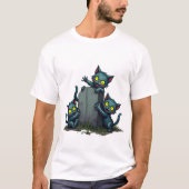 Zombie Kitten Uprising Tシャツ (正面)